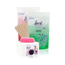 İnci Ağda Sir Ağda Isıtıcı Makine + Pudralı İnci Ağda 200 G + Azulen İnci Ağda 200 G + Spatula x 5