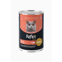 Reflex Plus Pate İçinde Et Parçacıklı Somonlu Yetişkin Kedi Maması 400 G