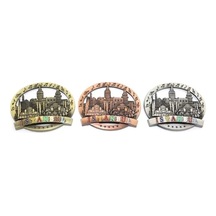 İstanbul Temalı Metal Magnet Yuvarlak Tasarım