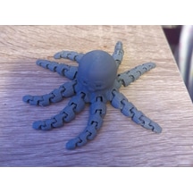 12cm Ufak Hareketli Örümcek Balığı Pla Doğal Malzeme Md3 Balık