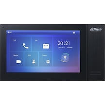 Dahua VTH2421FB-P 7" TFT LCD Dokunmatik Ekran Çok Yönlü Mikrofon Villa Tipi Intercom İç Ünite