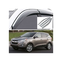 Hyundai Ix35 2010 Sonrası Kromlu Cam Rüzgarlığı