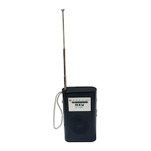 Roxy RXY-Turbo Cep Tipi Pilli Mini Analog Fm Radyo