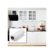 Parlak Beyaz Plastik Mobilya Ve Dolap Kaplama Folyosu 61 Cm X 1 Metre 124-Pembe