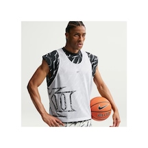 Nike Ja Dri-fıt Practice Jersey Erkek Basketbol Atlet Geniş Kalıp Yakamoz Spor Siyah Beyaz