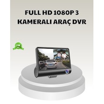 Araç - 843 - Dvr Kamerası 3 Lü 170 Geniş Açılı Full Hd Ve - Zero-hls - Park Destekli