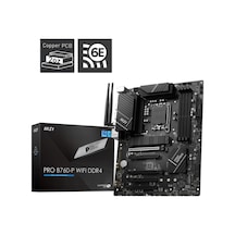 MSI PRO B760-P WIFI-6E DDR4 HDMI-DP PCIE 4.0 1700p ATX