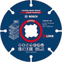Bosch Expert Carbide Multi Wheel X-lock Kesici Disk 115 Mm, 22,23 Mm  - 2608901192