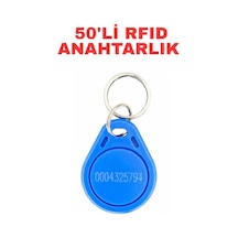 Sr-600 I Proximity Anahtarlık 125 Khz Rfıd Keyfob Kopyalanamaz Geçiş Kontrol Anahtarı 50 Adet
