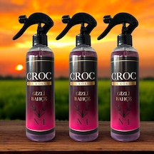 Croc Oda Kokusu No:4 Gizli Bahçe 3 X 400ml Sprey Şişe