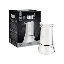 Paslanmaz Çelik Espresso Pişirici, 4 Fincan Kapasite, 170ml
