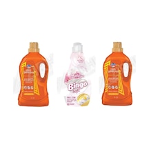 Bingo Giysi Şampuanı 3lt + Soft Yumuşatıcı 1440 Ml + Giysi Şampuanı 4l 3'lü Set Diğer