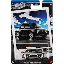 Hot Wheels Silver Series '60s Fiat 500 D Modificado Jby88 Çok Renkli