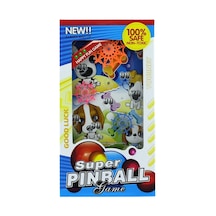 Mega Mini Pinboll Eğlenceli Tasarımlı Çocuk Spor Oyuncağı 5 - 7 Yaş İçin Renkli Oyun Deneyimi