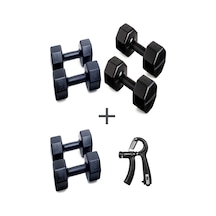 Ps Spor 3 Çift Dambıl Set 1 Kg + 3 Kg +5 Kg + Ayarlanabilir Sayaçlı El Yayı