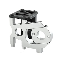 Youtek Kyosho Mp10 Hsp Hobao Fs İçin Metal-plastik Motor Tutucu, 1/8 Rc Araba Offroad Kamyon Nitro Değişken Vitesli Brushless Motor Montaj Seti