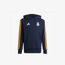 Adidas Real Madrid Çocuk Mavi Kapüşonlu Üst Kg5365