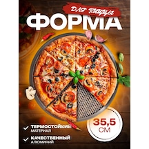 Skyphos 35,5 Cm Delikli, Yapışmaz Pizzabagı 143817403 Gri