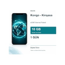 Kongo - Kinşasa Esım İnternet Paketi Günlük 10 Gb 1 Gün