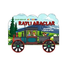 Taşıtlar Serisi / Raylı Araçlar Çıkartmalı Etkinlik Kitabı