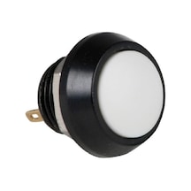 Çin Dc184-by ,kontak-1a Beyaz Yaylı M12 Buton