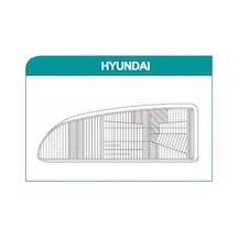 Ayfar Far Camı Hundaı H100 Sol