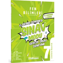 7. Sınıf Fen Bilimleri Sınav Modu 15 Deneme -  Pruva Akademi