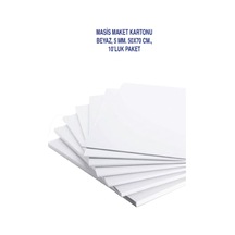 Karmaofis 50x70 Beyaz Maket Kartonu 5mm 10 Adet