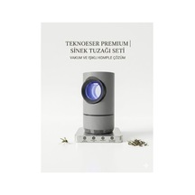 Vakumlu Fotokatalitik Sinek Öldürücü Cihaz - Sessiz Led Işıklı Sinek Tuzağı Dumansız Kimyasalsız
