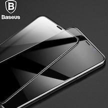 Baseus İphone 11 Pro 3d Full Kaplama Kırılmaz Cam Koruyucu Tempered Glass Screen Protector- 5775