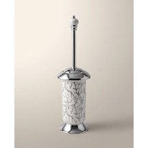 Marble Krom Klozet Fırçası Renkli