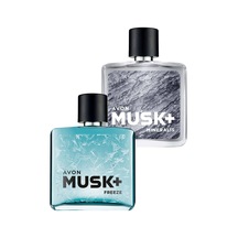 Avon Musk+ Freeze + Mineralis Erkek Parfüm EDT 2 x 75 ML