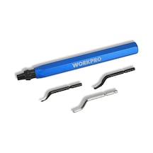 Workpro Wp309010 Profesyonel Çapak Temizleme Kalemi + 3 Parça Bıçak