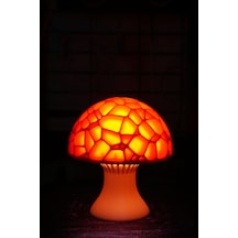 3d Pla Baskı Mantar Abajur Gece Lambası