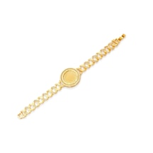 Altın Kaplama İmitasyon Zirkon Taşlı Desenli Yarım Altınlı Zincir Bileklik Blk-1205 Altın Altın Kaplama İmitasyon Zirkon Taşlı Desenli Yarım Altınlı Zincir Bileklik Blk-1205 Altın