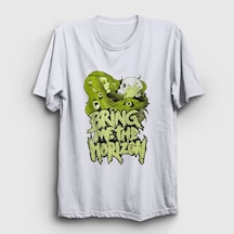 Presmono Unisex Green Bring Me The Horizon T-shirt Beyaz