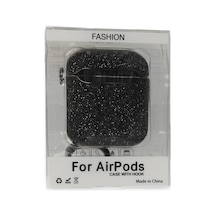 Apple Airpods 2 2.nesil Spell Simli Kılıf - Siyah