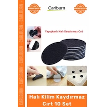 Özel Üretim Yıkanabilir Tekrar Kullanılabilir 5cm Güçlü Köşe Tutucu Halı Kilim Kaydırmaz Cırt 10 Set