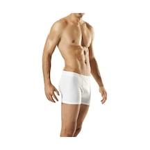 Elastan Erkek Boxer 128 12'li Paket Beyaz
