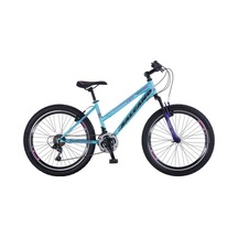 Salcano Lily 20 çocuk bisikleti siyah turkuaz mor