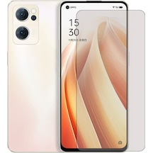 Oppo Reno 7 Se Nano Kırılmaz Cam Ekran Koruyucu Şeffaf
