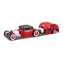 Maisto 1929 Ford Model A / Traveler Trailer 1 64 Oyuncak Araba