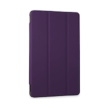 Samsung GalaxyUyumlu Tab A9 Kılıf Tablet Smart Kılıf - Mor Diğer