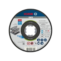 Düz Kesme Diski Seti, Ø115 Mm, Inox Ve X-lock Uyumlu