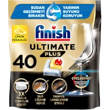 Finish Ultimate Plus Limon 40 Tablet 488 G 3 Adet