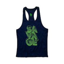 Bluu Savage Fitness Gym Tank Top Sporcu Atleti (528806900)