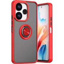 Redmi 13 4g Kılıf Montreal Yüzüklü Silikon Kapak - Kırmızı Bzsxx00 1