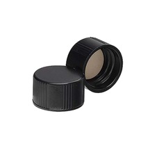 Borox Pp Siyah Screw Vial Kapağı Nd20 - Beyaz Ptfe/beyaz Silikon