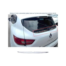 Ebal Otomotiv Renault CLİO 4 HB Krom Arka Cam Alt Çıta 2012-2018