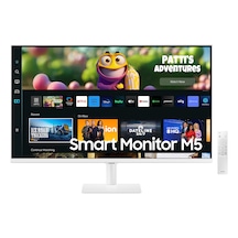 Samsung M5 LS32CM501EUXUF 32" 4 MS 60 Hz HDMI Full HD VA LED Akıllı Monitör Samsung M5 LS32CM501EUXUF 32" 4 MS 60 Hz HDMI Full HD VA LED Akıllı Monitör